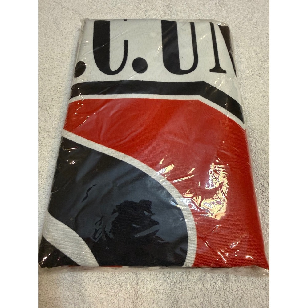 DC United MLS Soccer Flag Red Black White Official Fan Gear New Sealed